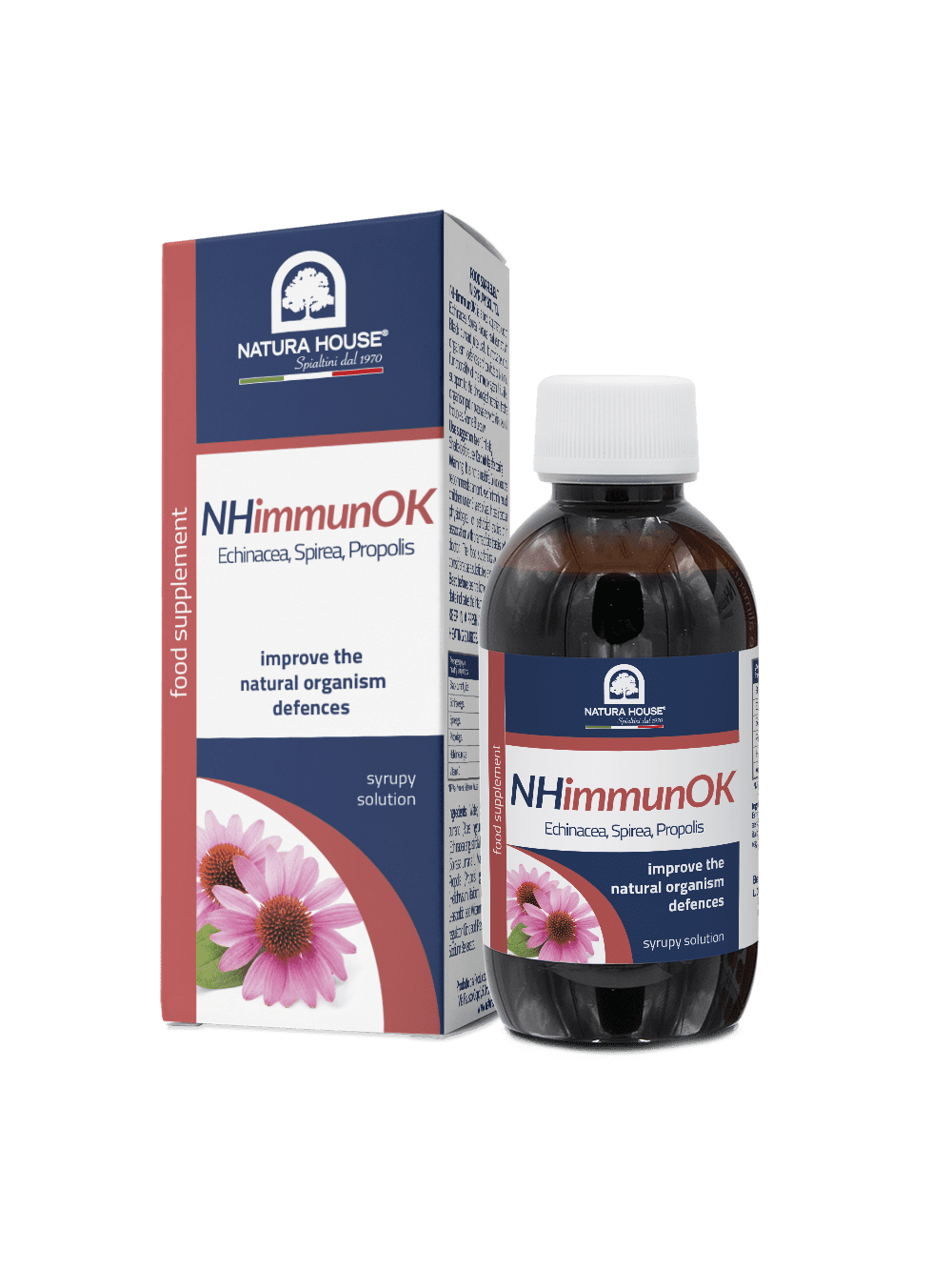 NH IMMUN OK Strengthen the Immune System - Echinacea, Spirea, Propolis, Helichrysum, Blackcurrant