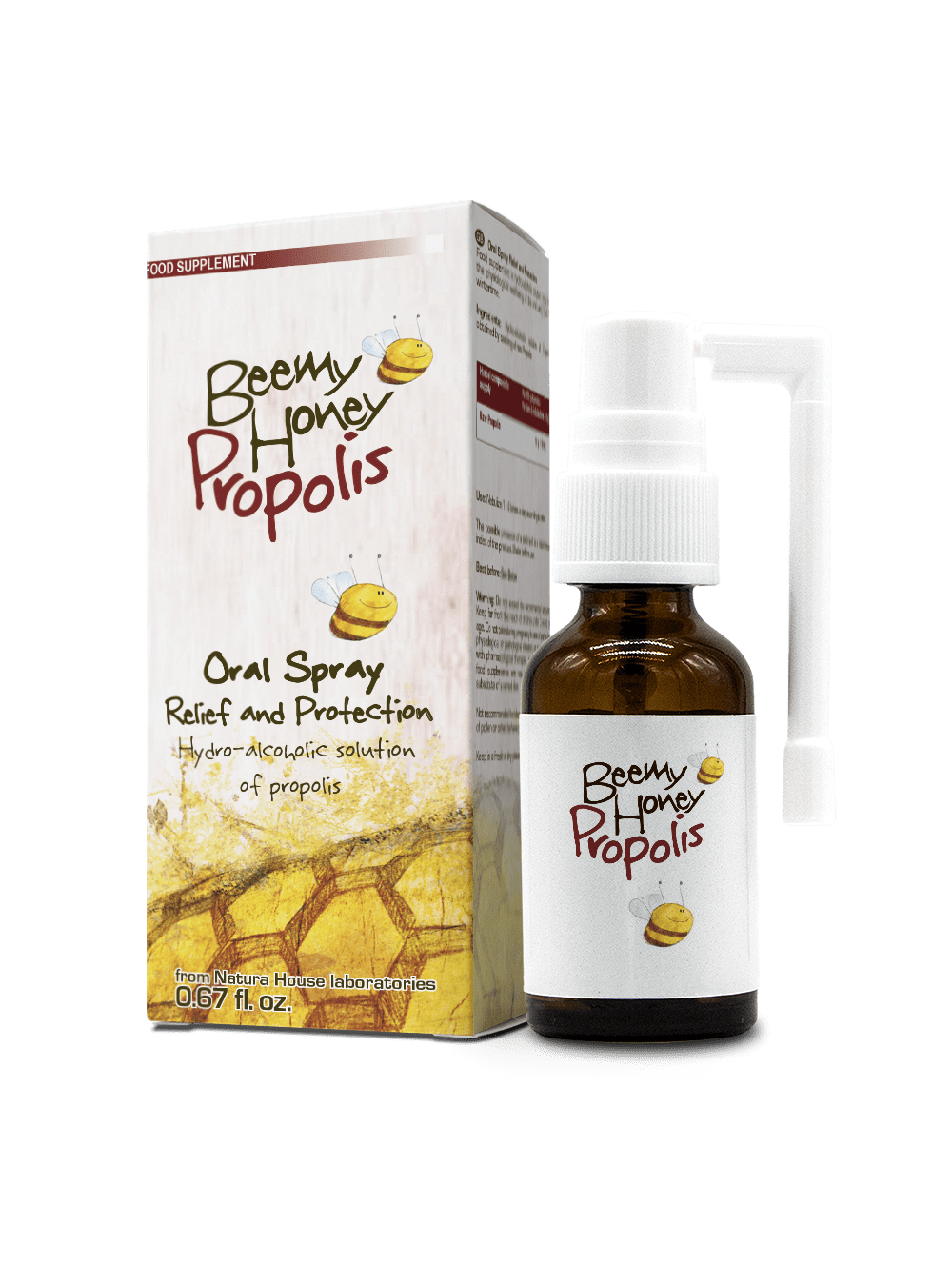 BEEMY HONEY PROPOLIS SPRAY Protection and Relief