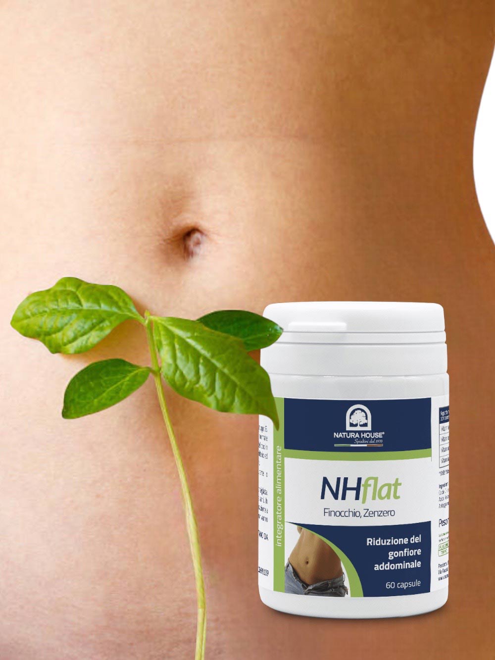 NH FLAT Riduzione del Gonfiore Addominale