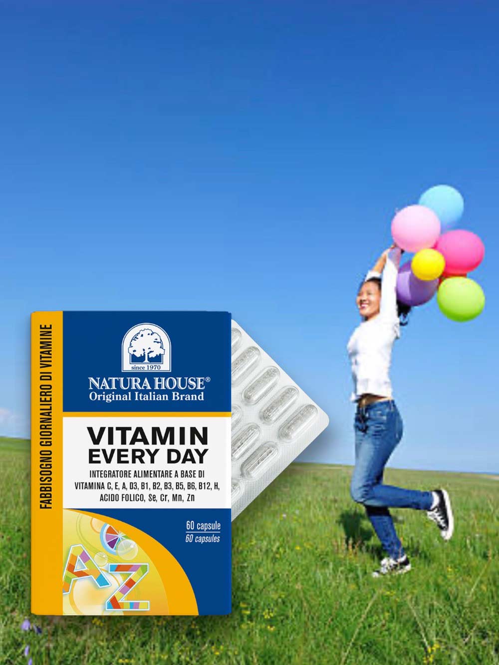 VITAMIN EVERY DAY Integratore di Vitamine, Minerali, Oligoelementi