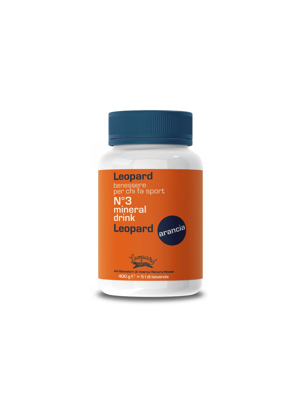 LEOPARD Sport N°3 Integratore Dietetico di Minerali Gusto Arancia