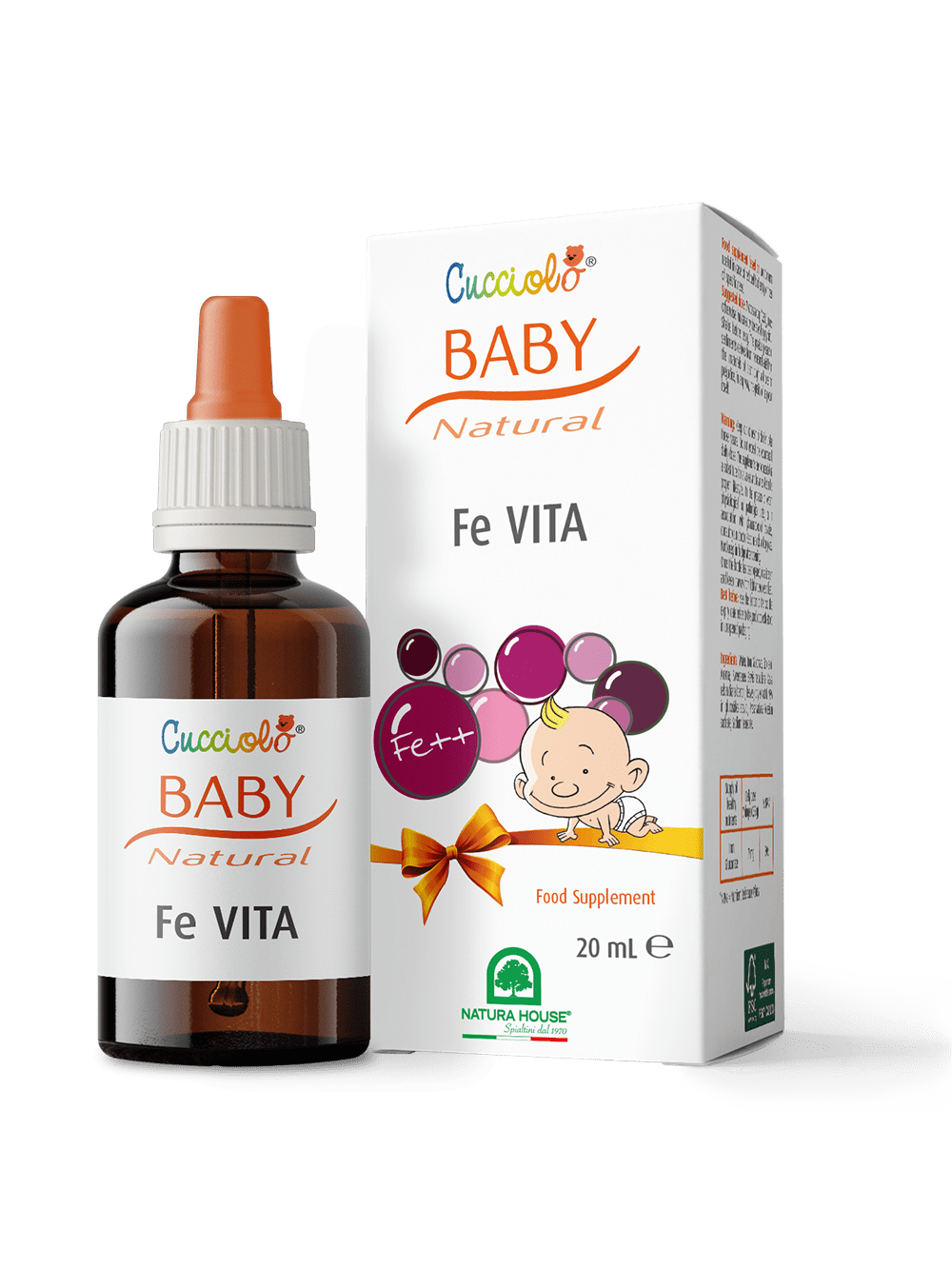 CUCCIOLO Baby Natural Fe VITA Drops