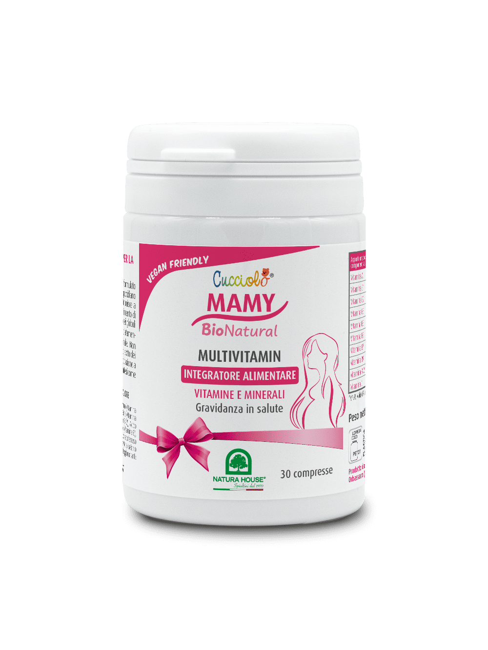 CUCCIOLO Mamy Natural MULTIVITAMIN Vitamine e Minerali - Gravidanza in Salute