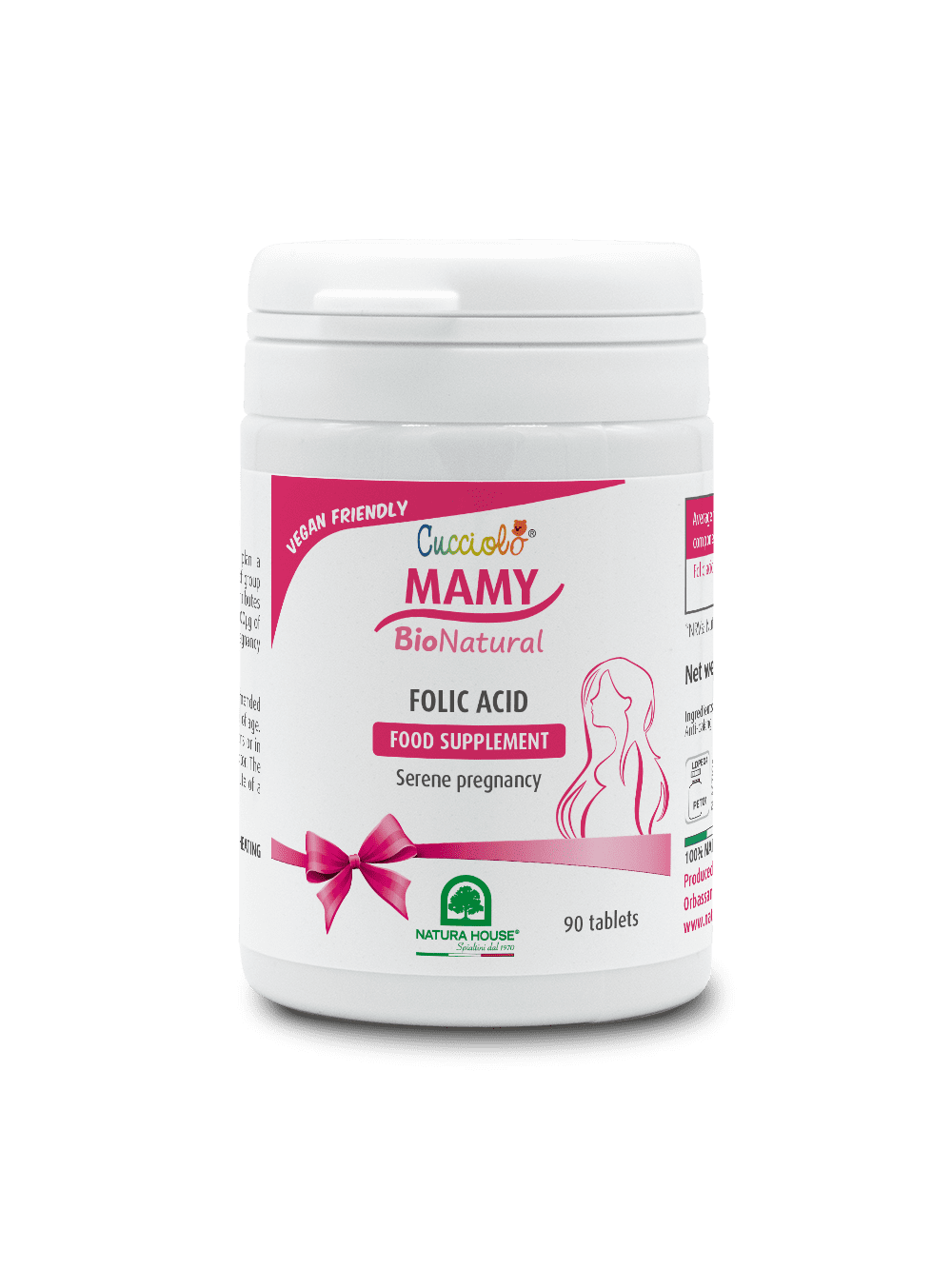 CUCCIOLO Mamy Natural FOLIC ACID - Serene Pregnancy
