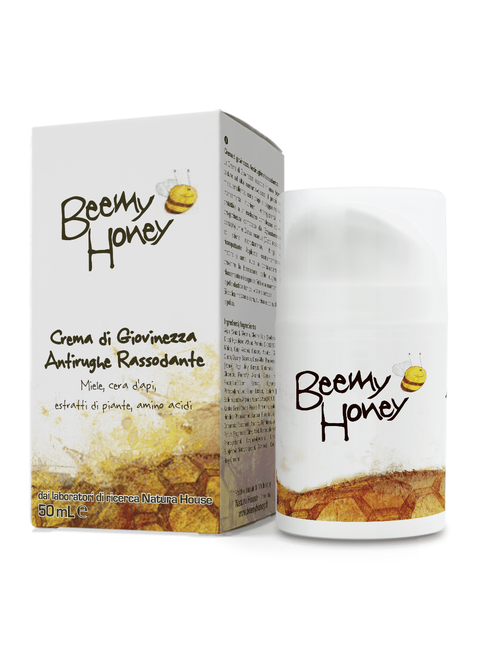 BEEMY HONEY CREMA VISO DI GIOVINEZZA Antirughe Rassodante