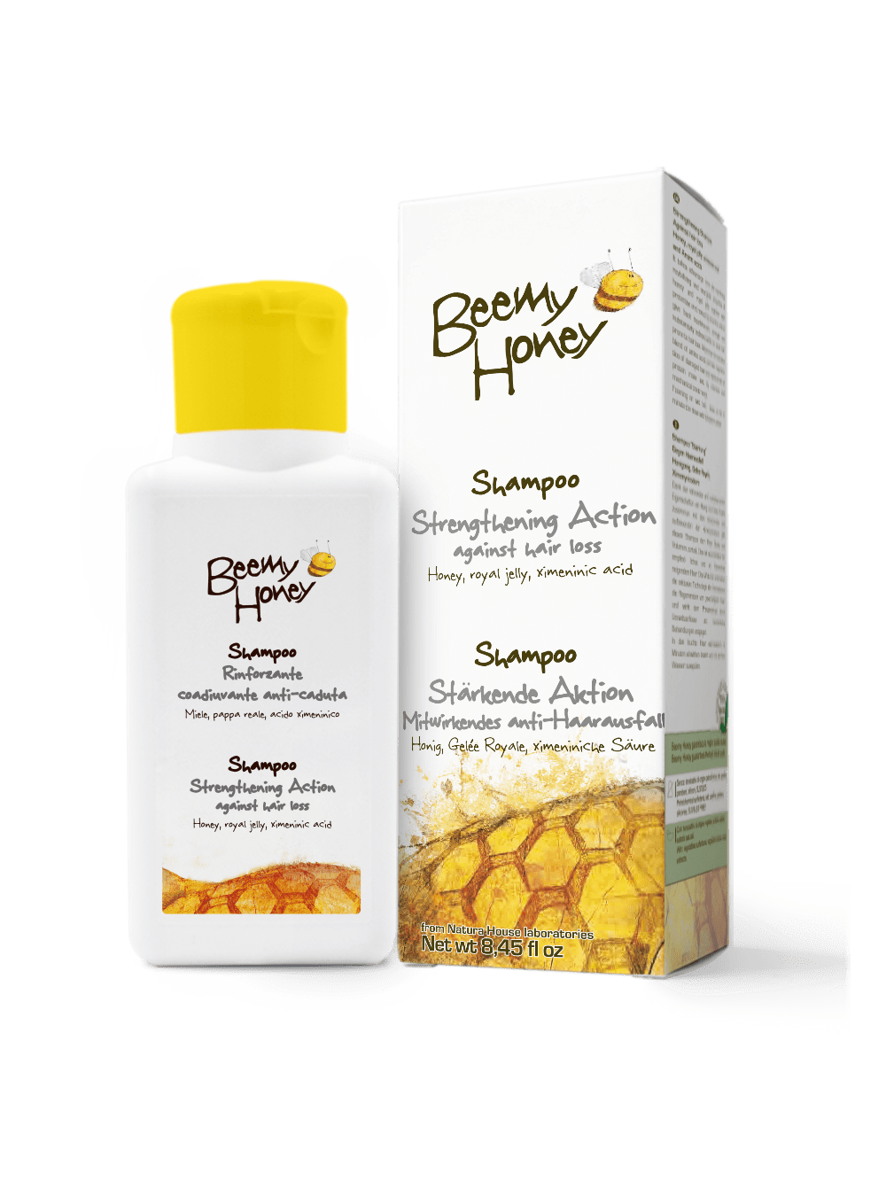 BEEMY HONEY SHAMPOO RINFORZANTE coadiuvante ANTICADUTA