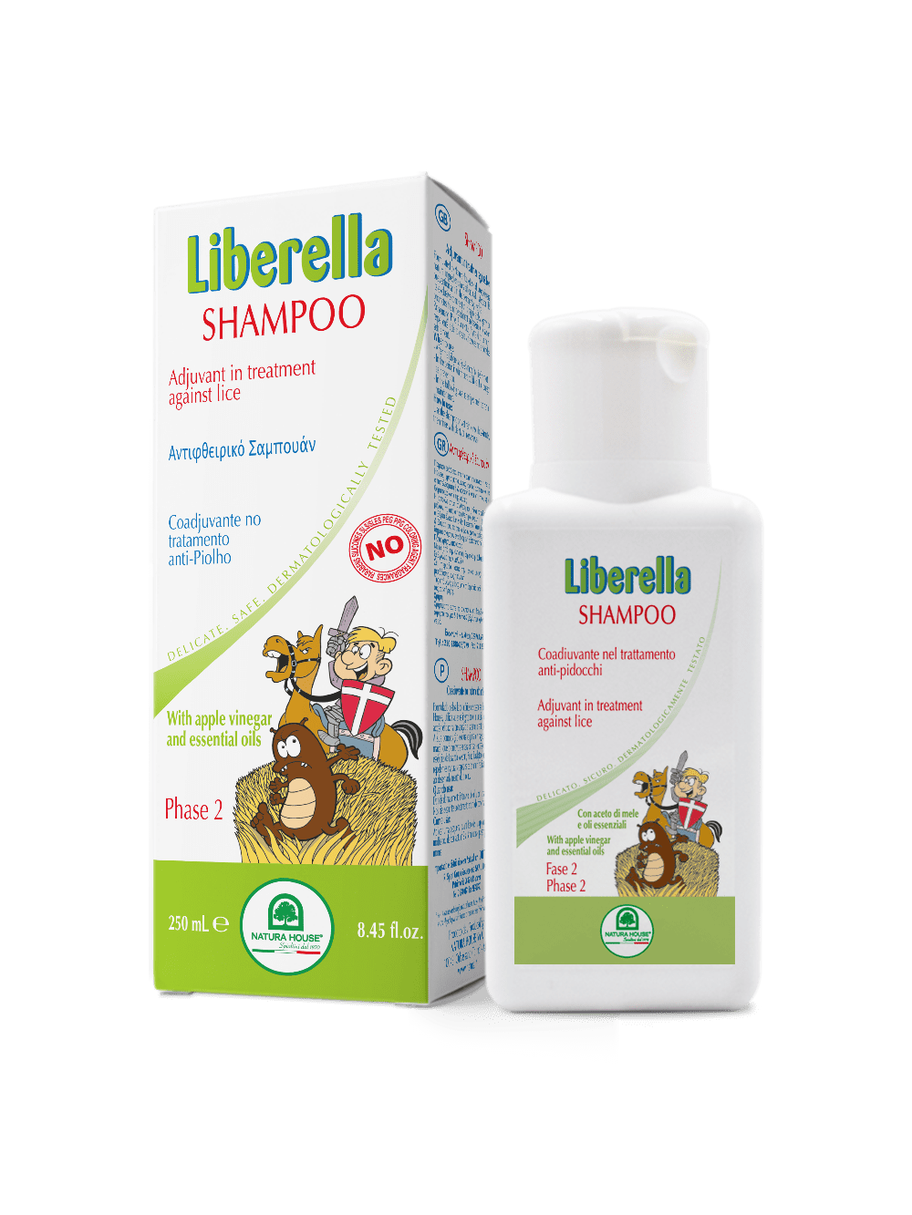LIBERELLA SHAMPOO Coadiuvante nel Trattamento ANTI PIDOCCHI