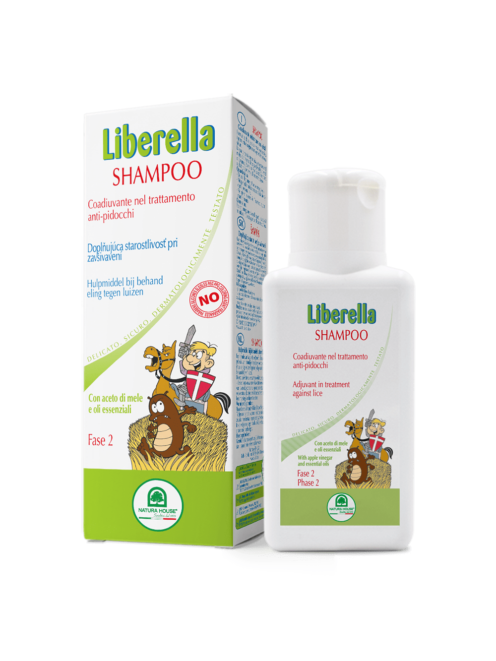 LIBERELLA SHAMPOO Coadiuvante nel Trattamento ANTI PIDOCCHI