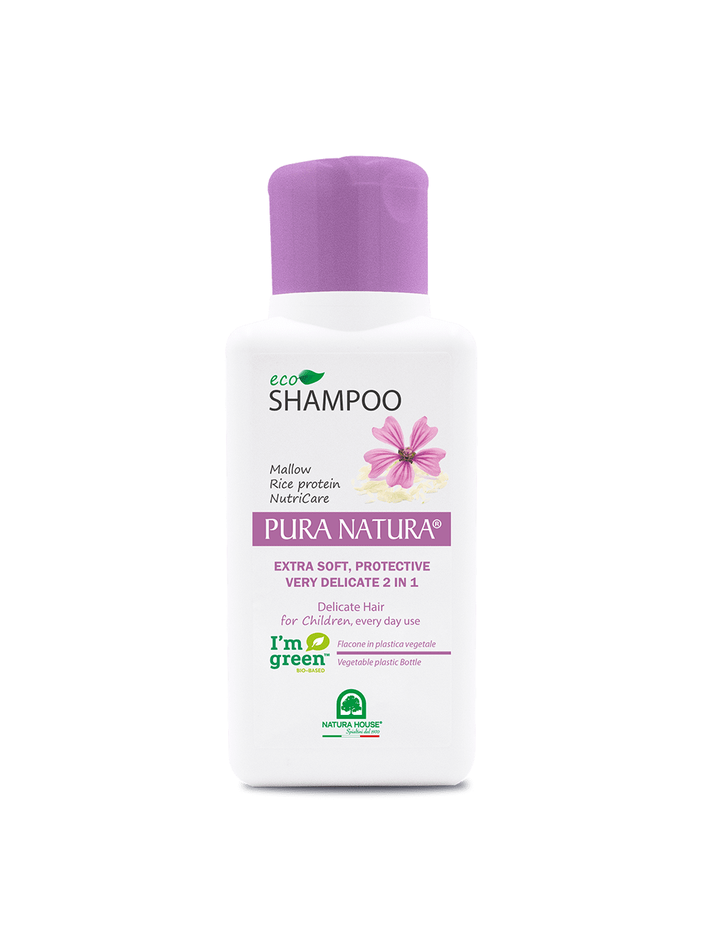 ECO SHAMPOO DELICATO EXTRA DOLCE - Capelli Delicati, per Bambini, Lavaggi Frequenti