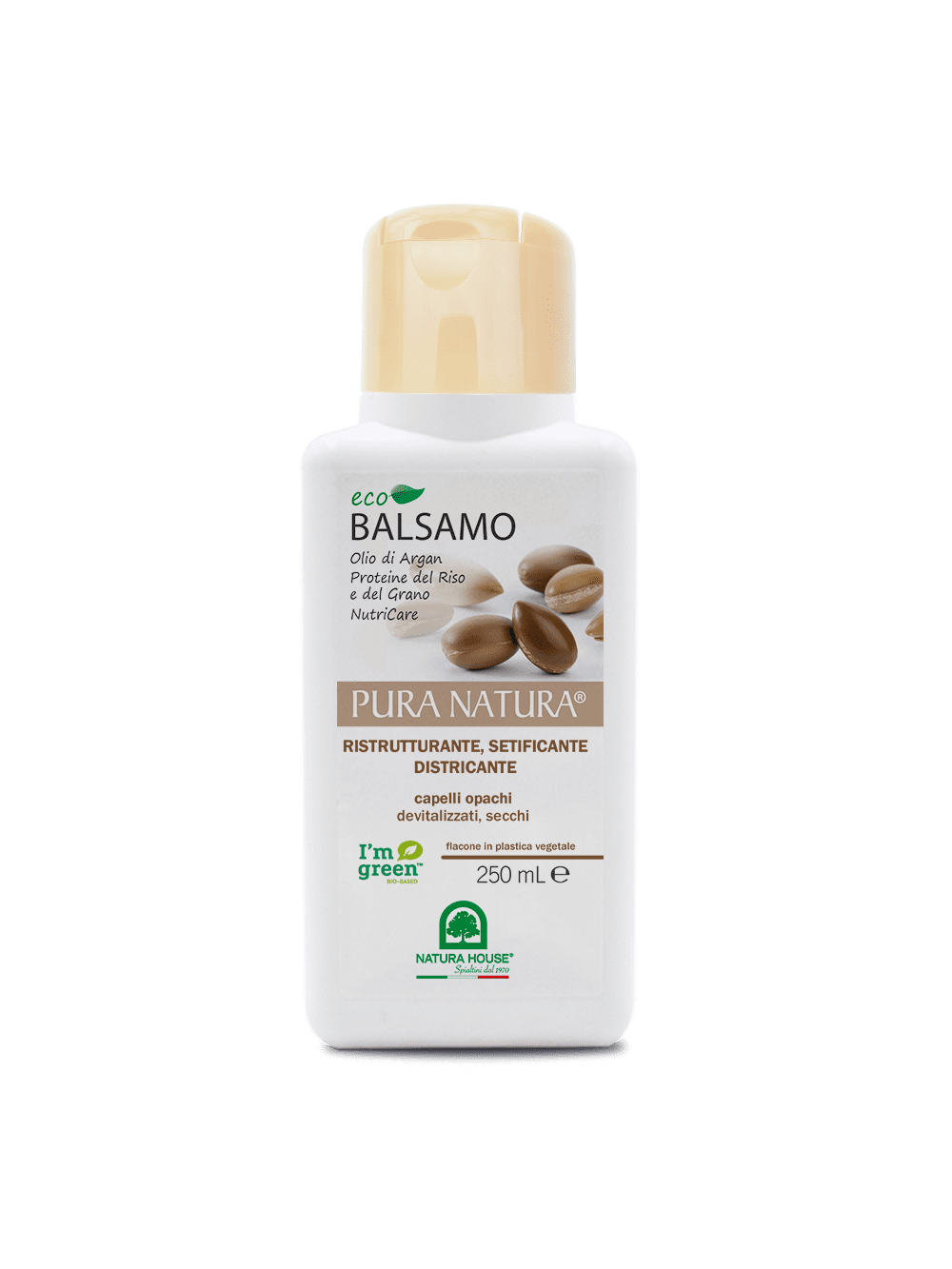 ECO BALSAMO RISTRUTTURANTE - Capelli Opachi, Devitalizzati, Secchi