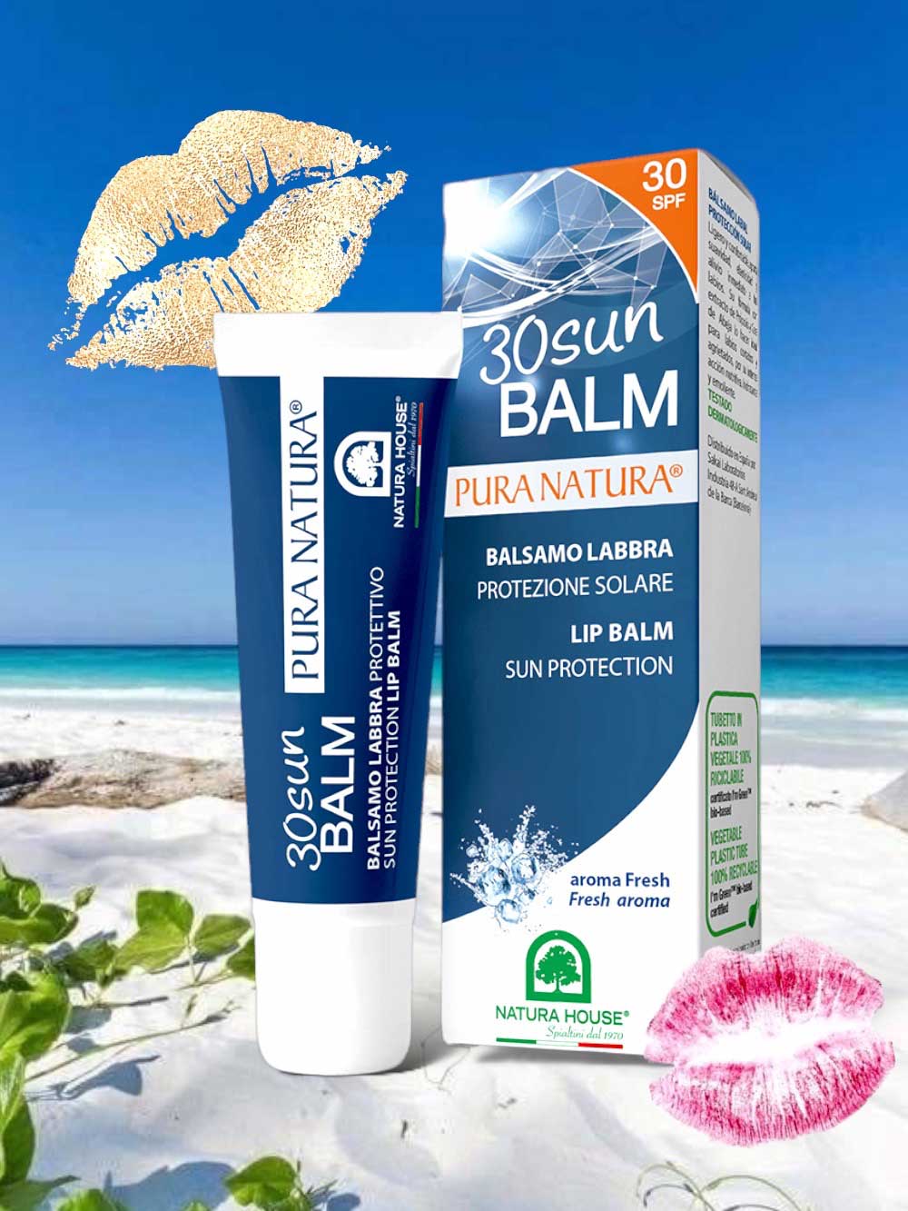 BALM SPF 30 Balsamo Labbra Protezione Solare