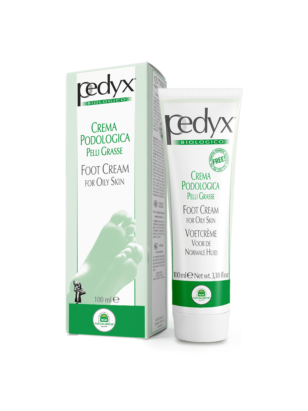 PEDYX CREMA PODOLOGICA PELLI GRASSE e Sudorazione Eccessiva