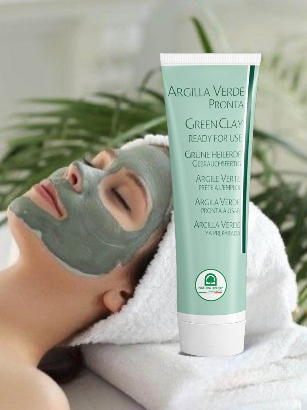 READY GREEN CLAY TUBE
