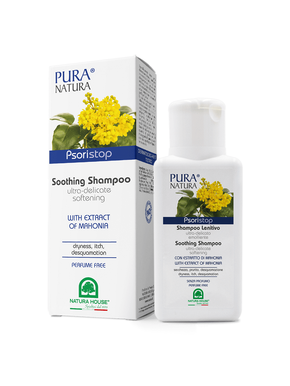 PSORISTOP SHAMPOO Soothing, Ultra-Delicate, Emollient in case of Psoriasis and Hyperkeratosis