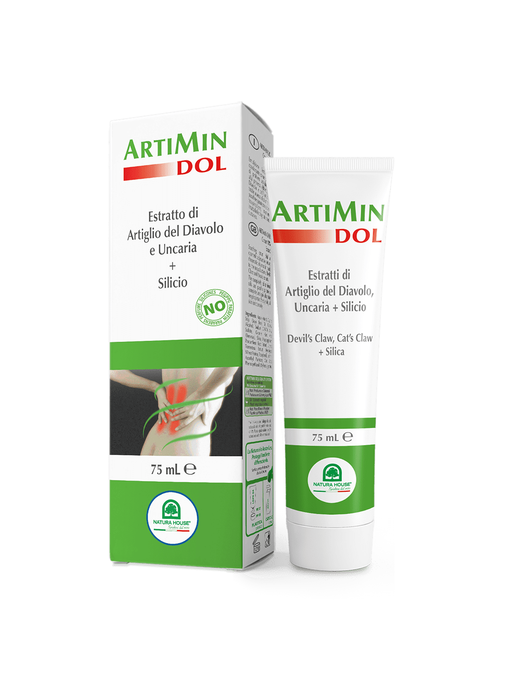 ARTIMIN DOL Crema - ARTIGLIO DEL DIAVOLO &amp; UNCARIA + Silicio