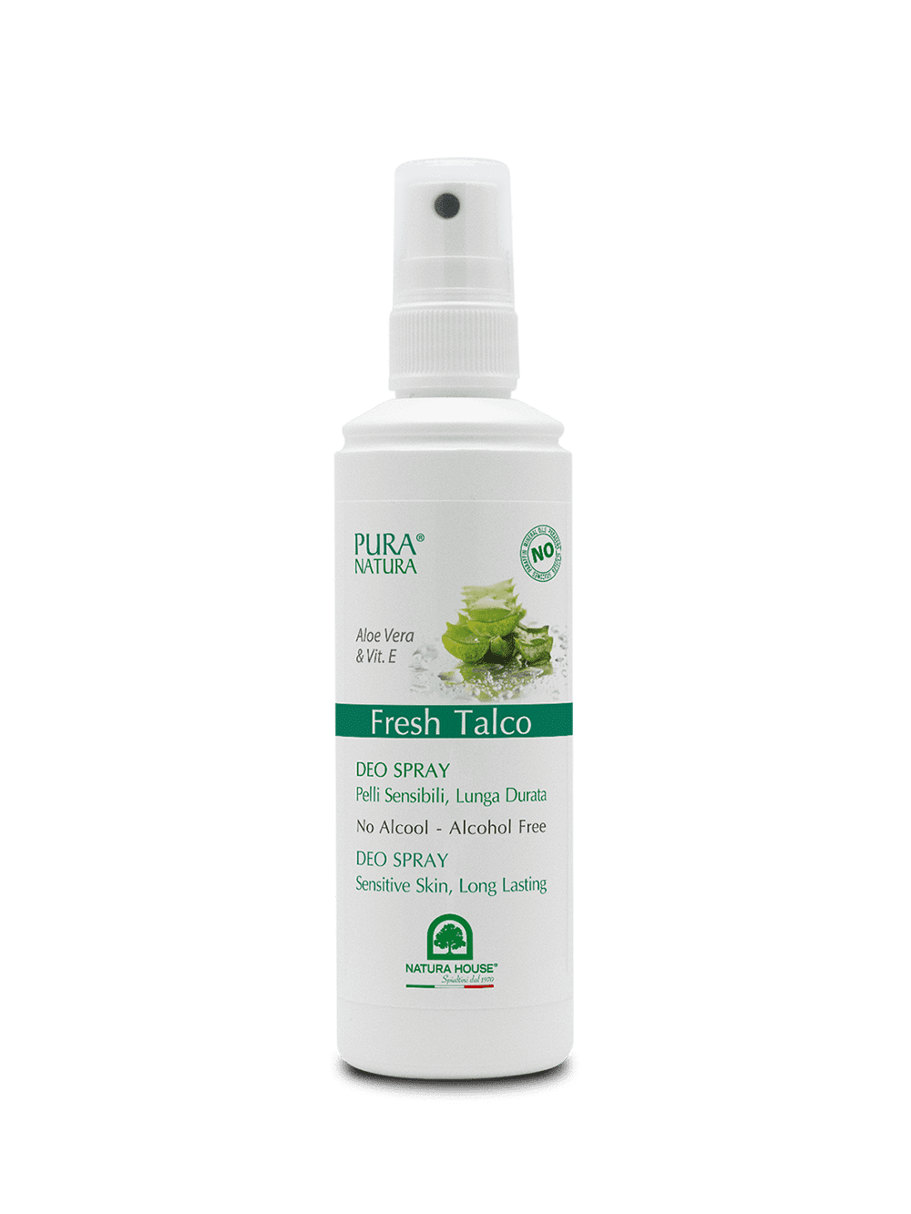 DEO FRESH TALCO Deodorant SPRAY No Gas - Sensitive Skin, Long Lasting