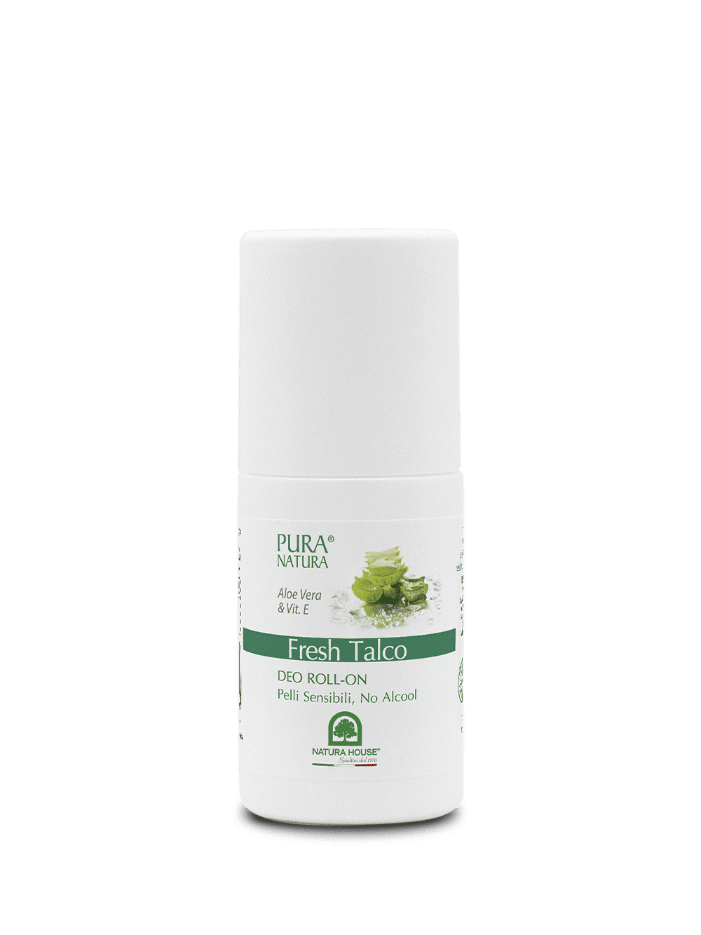 DEO FRESH TALCO Deodorante ROLL ON - Pelli Sensibili, Lunga Durata
