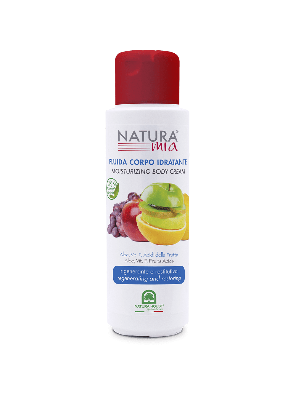 NATURA MIA MOISTURIZING BODY FLUID CREAM Regenerating, Restoring