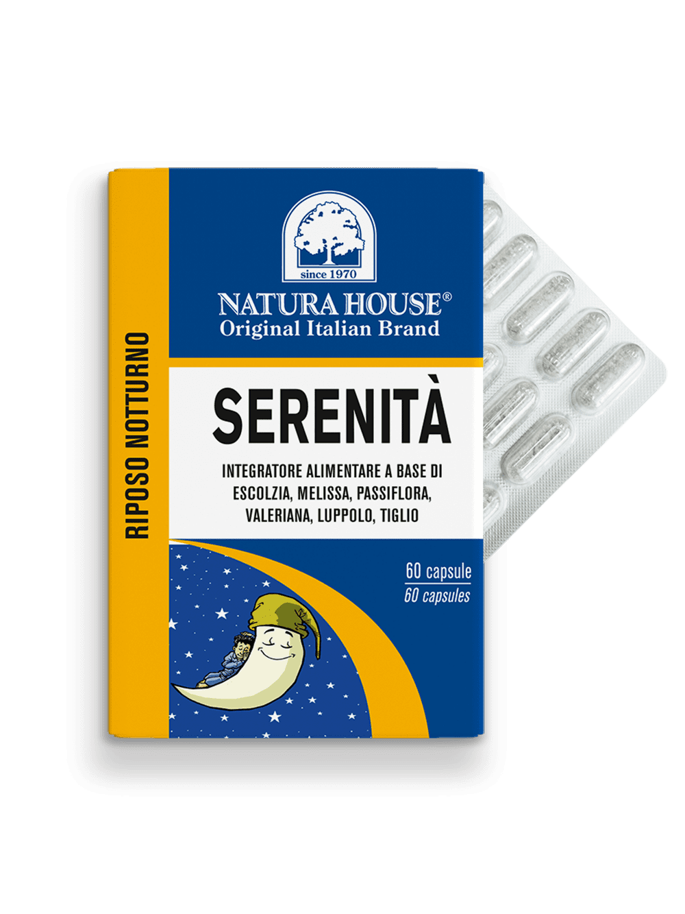 SERENITY Escolzia, Melissa, Passiflora, Valerian, Hops, Linden