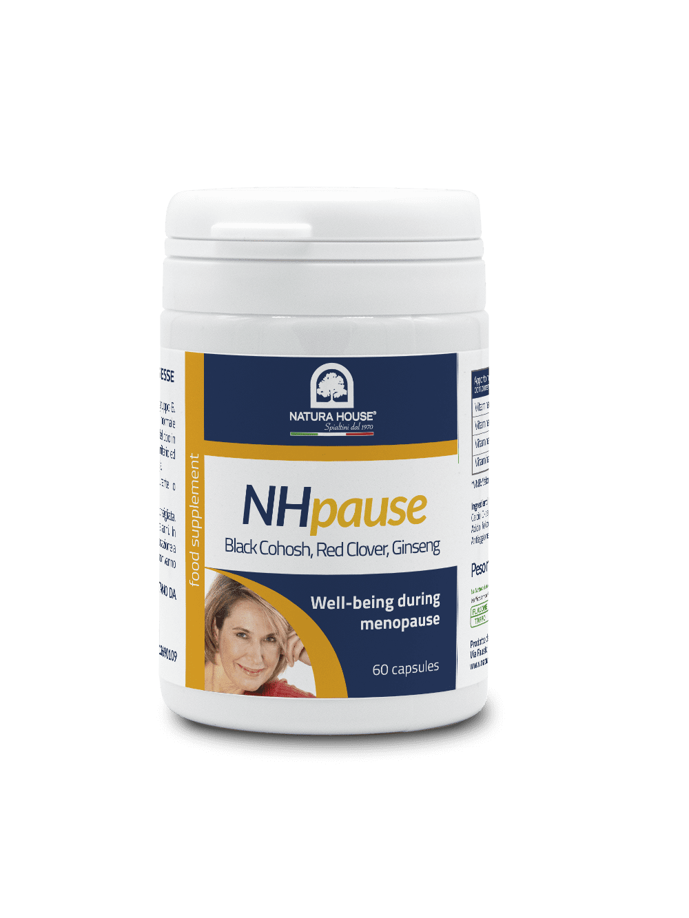 NH PAUSE Benessere in Menopausa  Cimicifuga, Trifoglio, Ginseng