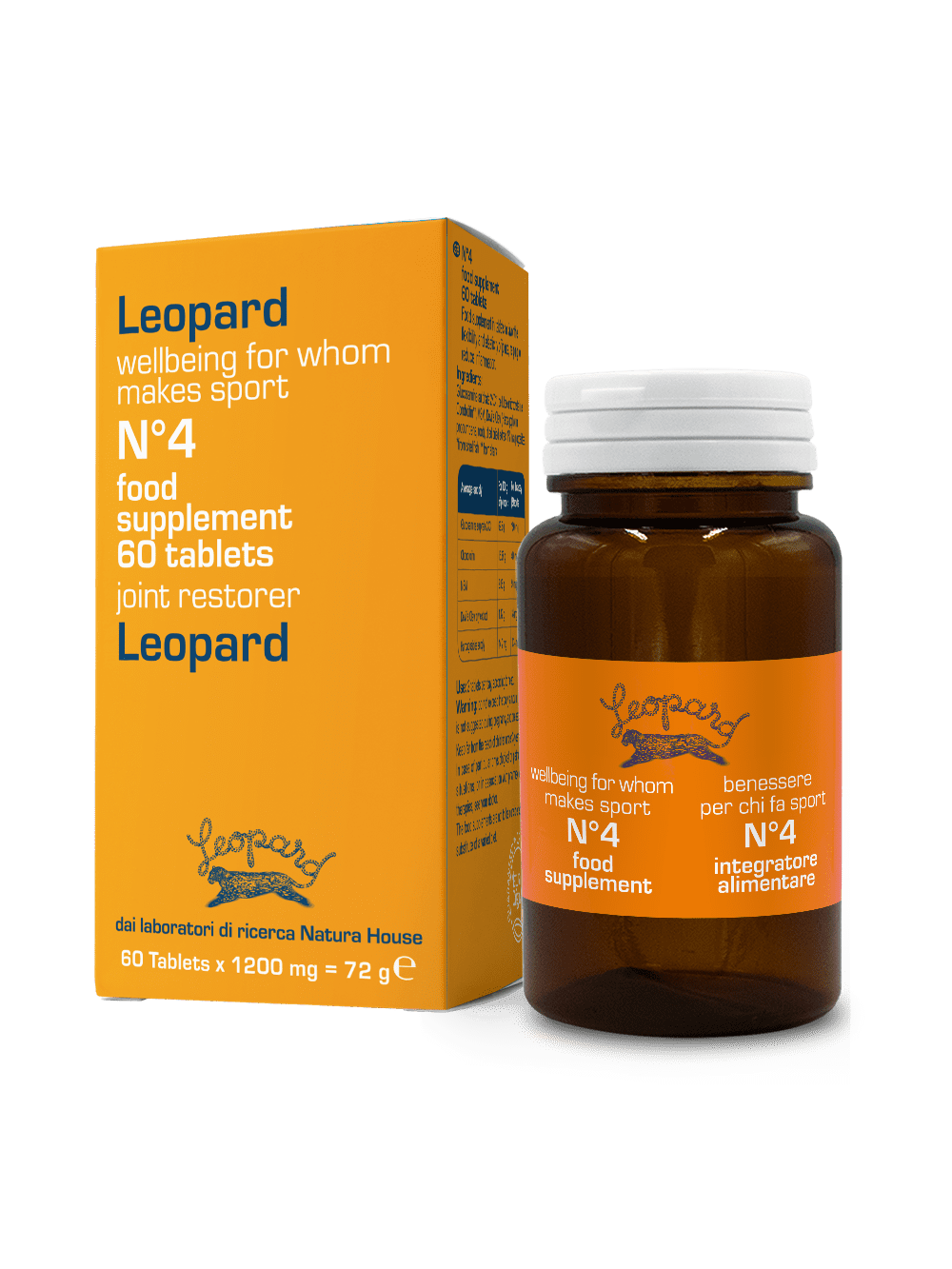 LEOPARD Sport N°4 FORTE Flessibilità ed Elasticità delle Articolazioni