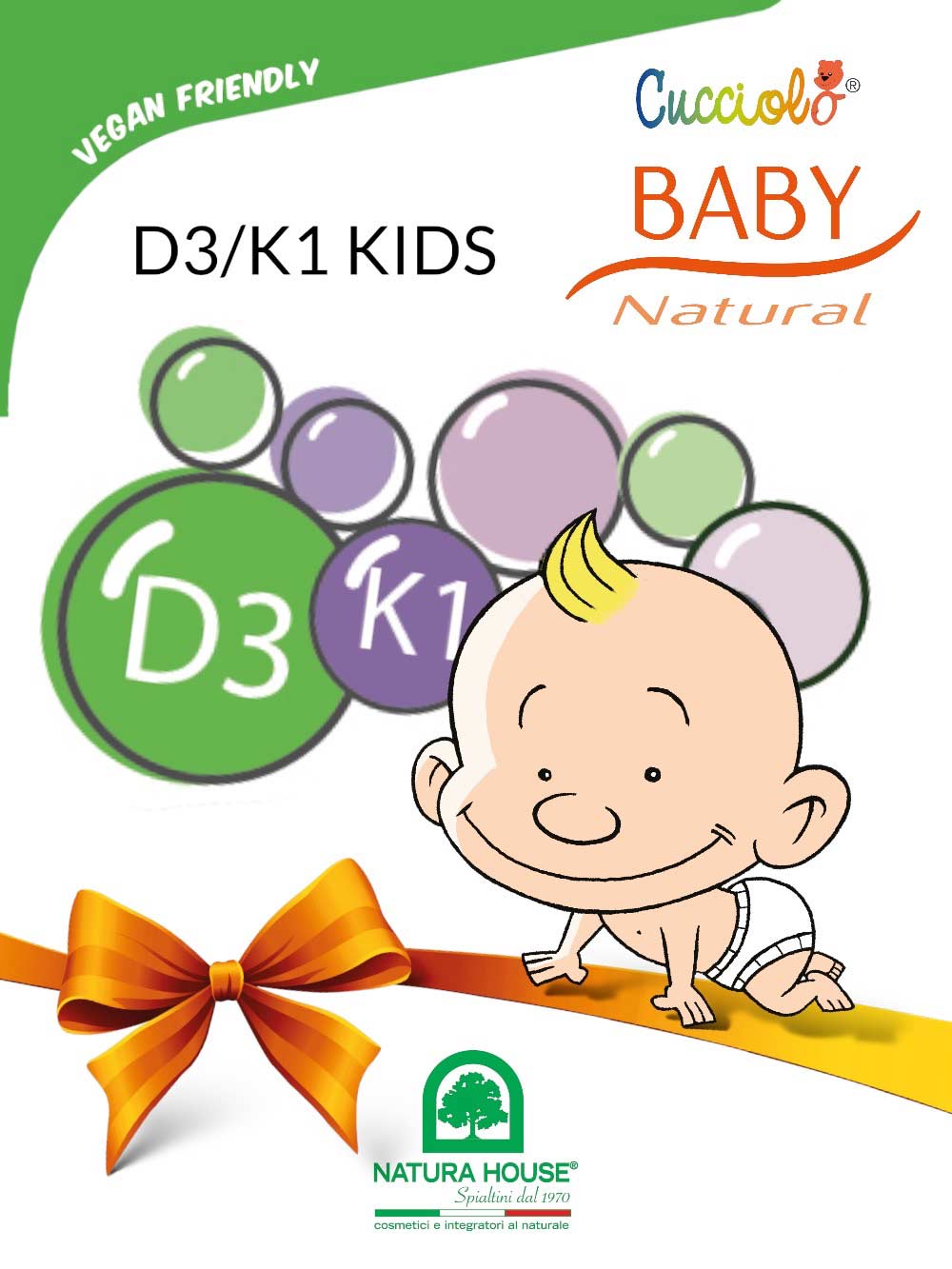 CUCCIOLO Baby Natural D3+K1 KIDS Gocce