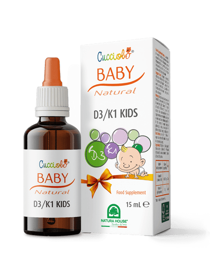 CUCCIOLO Baby Natural D3+K1 KIDS Drops