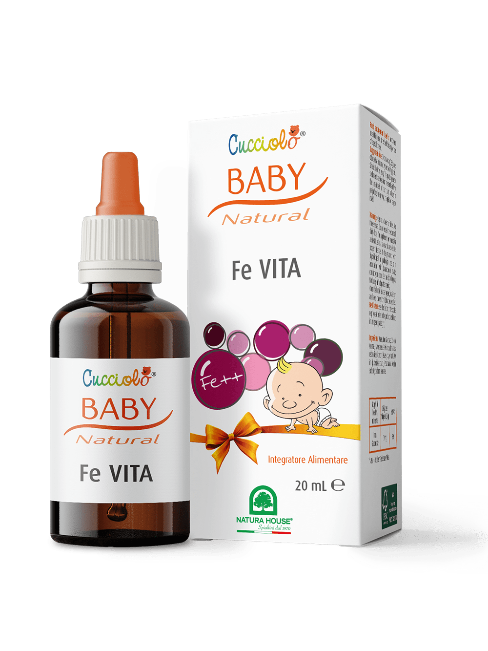 CUCCIOLO Baby Natural Fe VITA Gocce