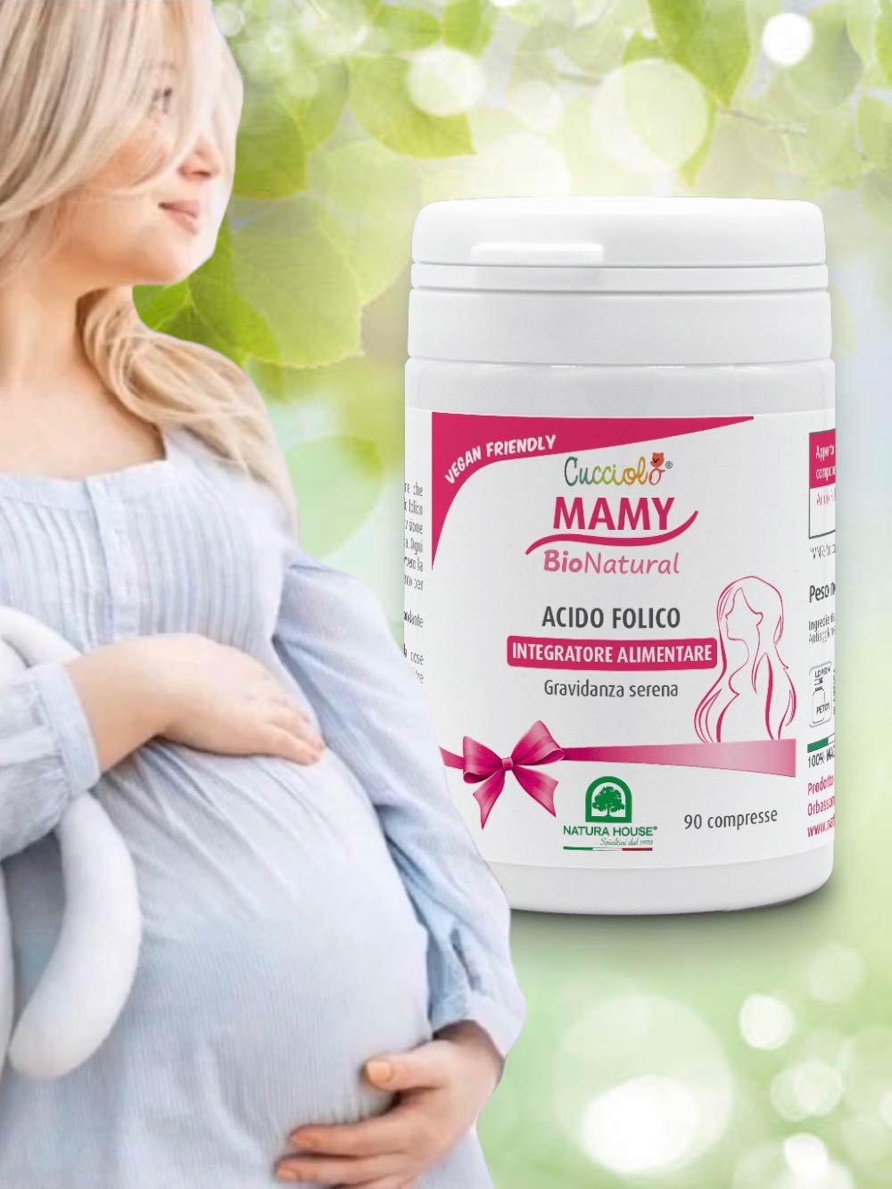 CUCCIOLO Mamy Natural FOLIC ACID - Serene Pregnancy