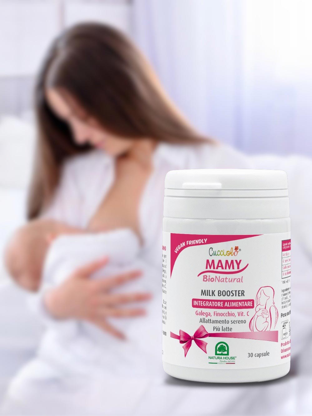 CUCCIOLO Mamy Natural MILK BOOSTER Peaceful Breastfeeding - More Milk