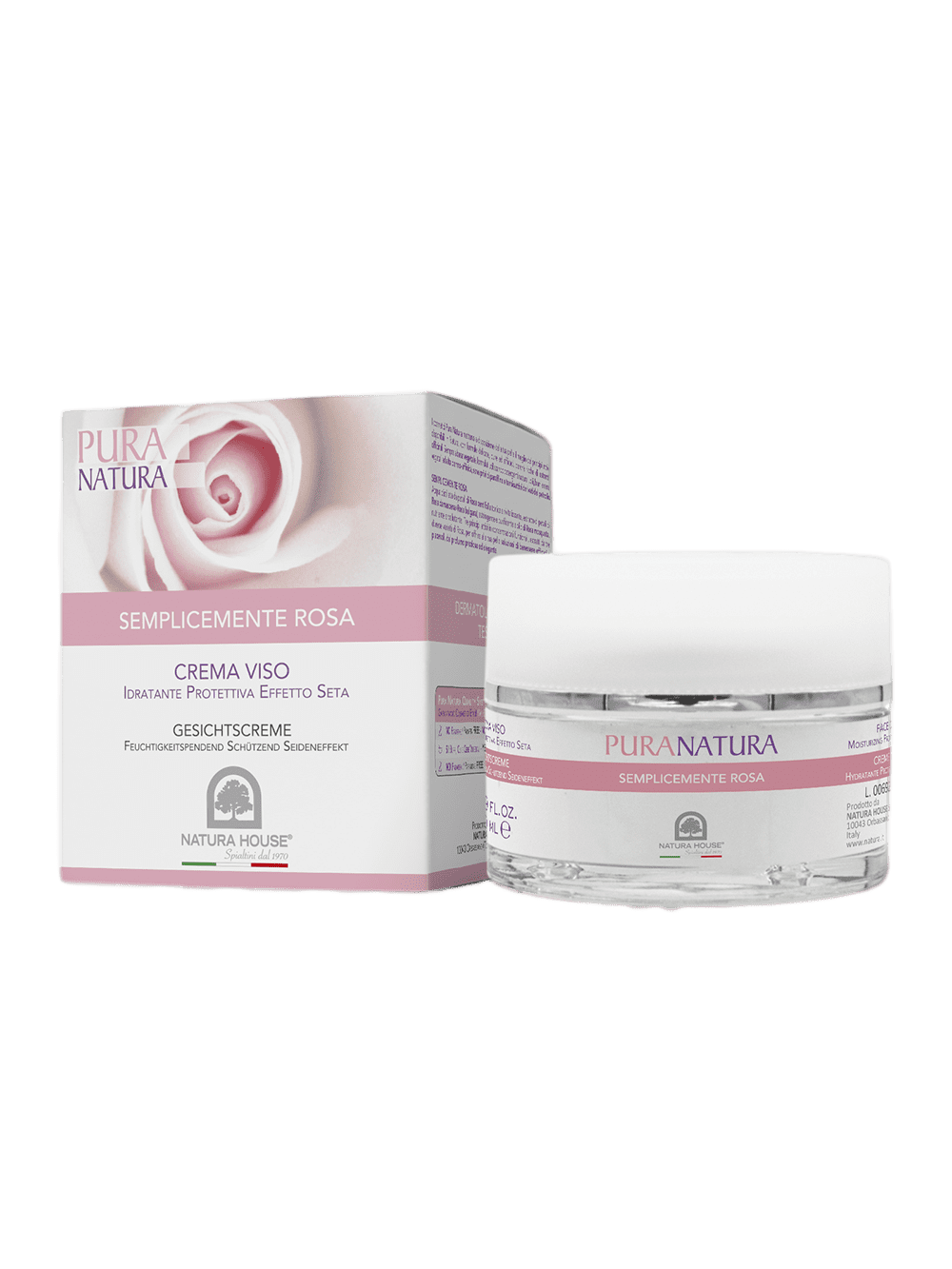 SIMPLY ROSE FACE CREAM - Moisturizing, Protective, Silk effect