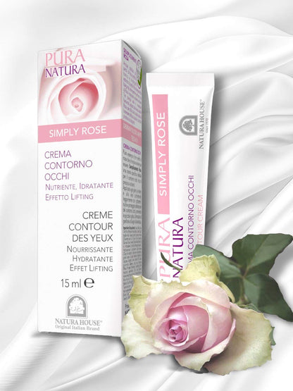 SIMPLY ROSE EYE CONTOUR CREAM - Nourishing, Moisturizing, Lifting Effect