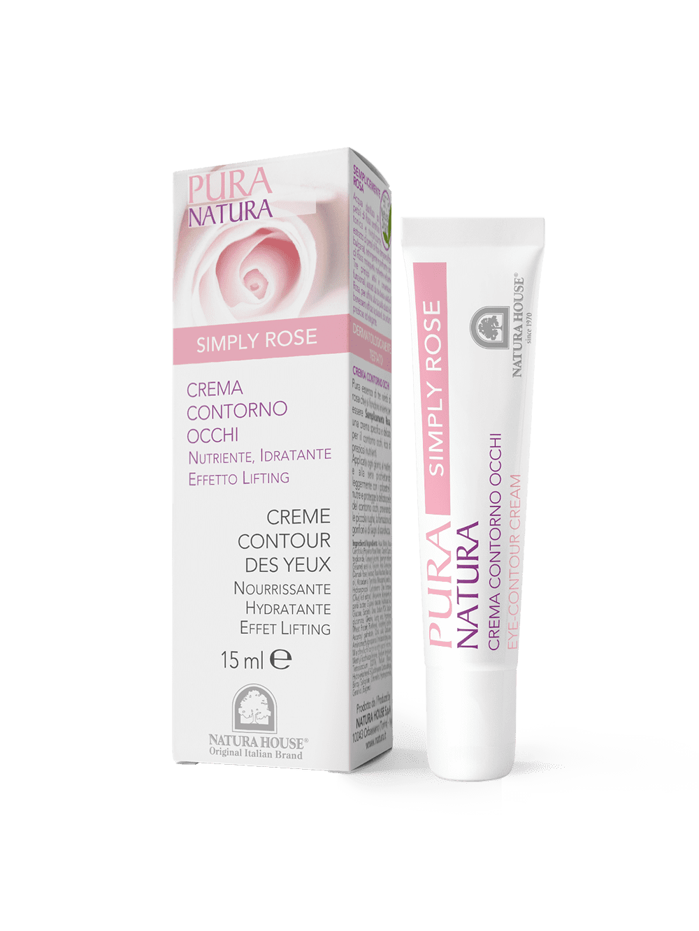 SIMPLY ROSE CREMA CONTORNO OCCHI - Nutriente, Idratante, Effetto Lifti ...