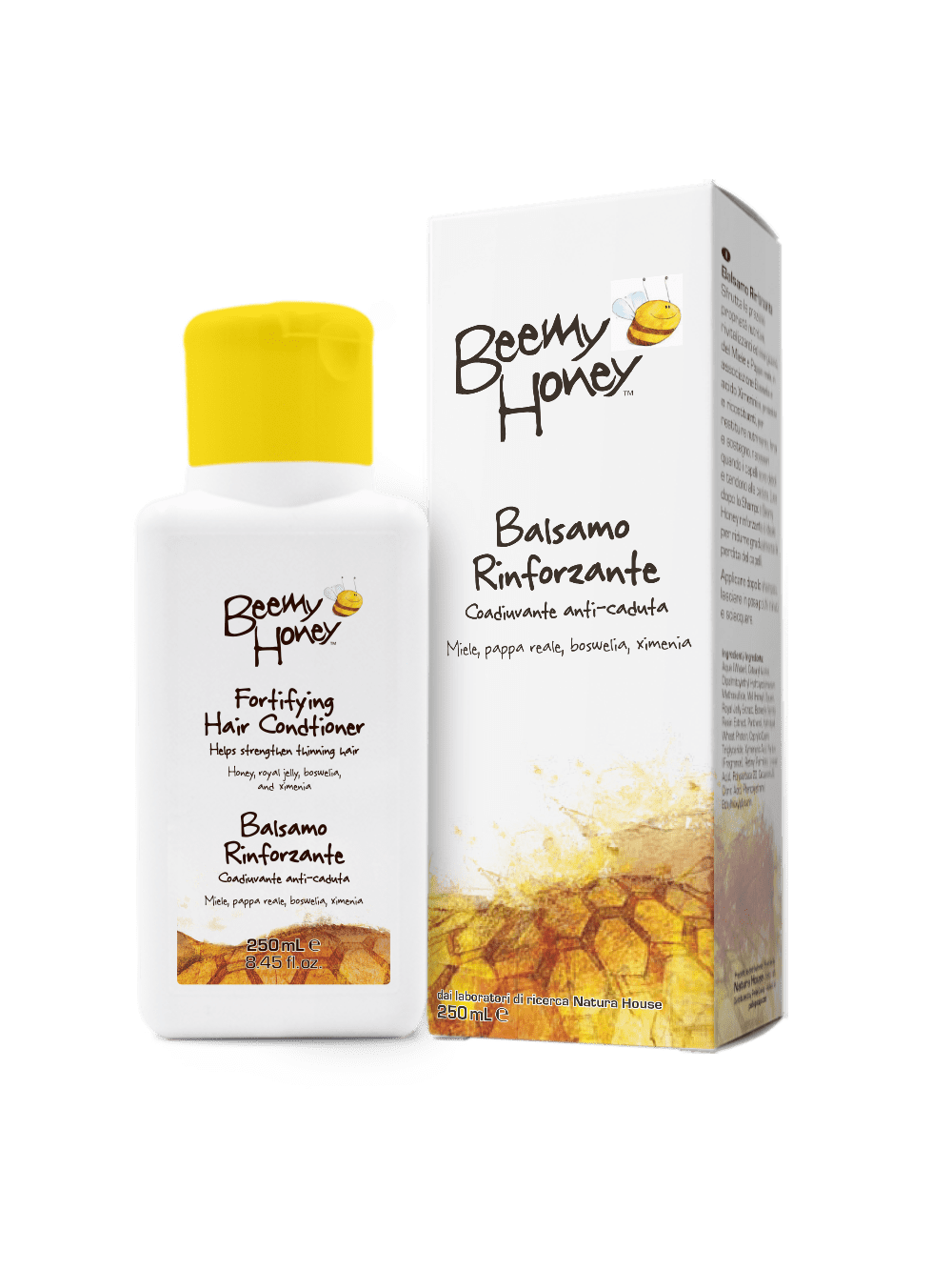 BEEMY HONEY BALSAMO CAPELLI RINFORZANTE coadiuvante ANTICADUTA