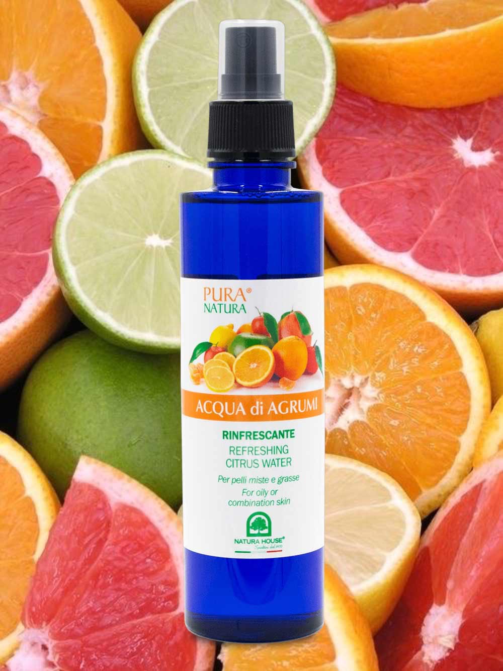 FRAGRANT WATERS - CITRUS FRUITS WATER Eco Spray no gas