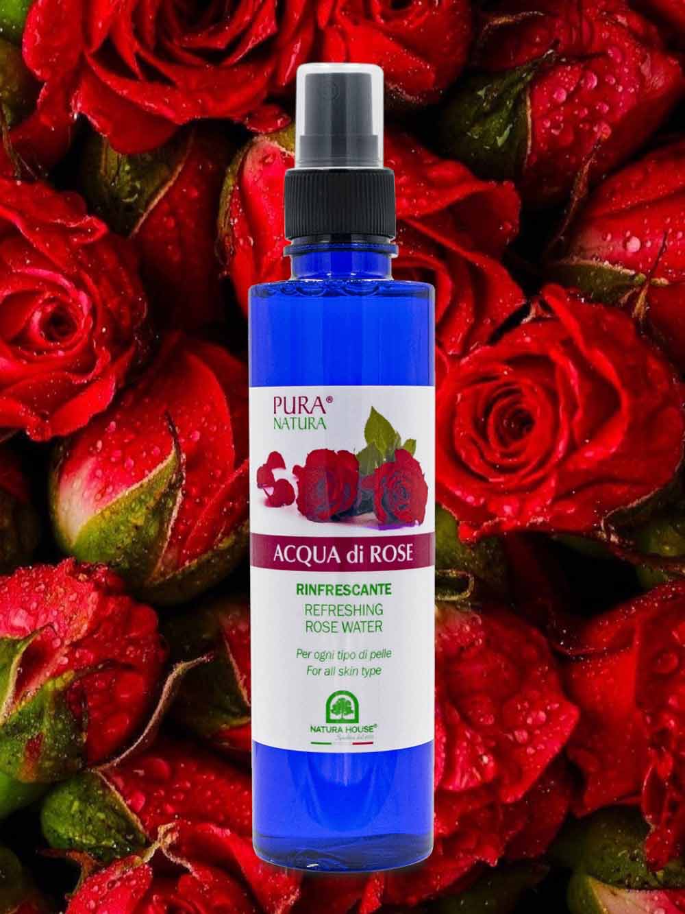 FRAGRANT WATERS - ROSE WATER Eco Spray no gas