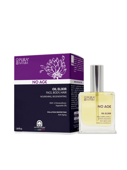 NO AGE BIO OIL ELIXIR VISO, CORPO, CAPELLI, Nutriente Rigenerante - Protezione dall Inquinamento