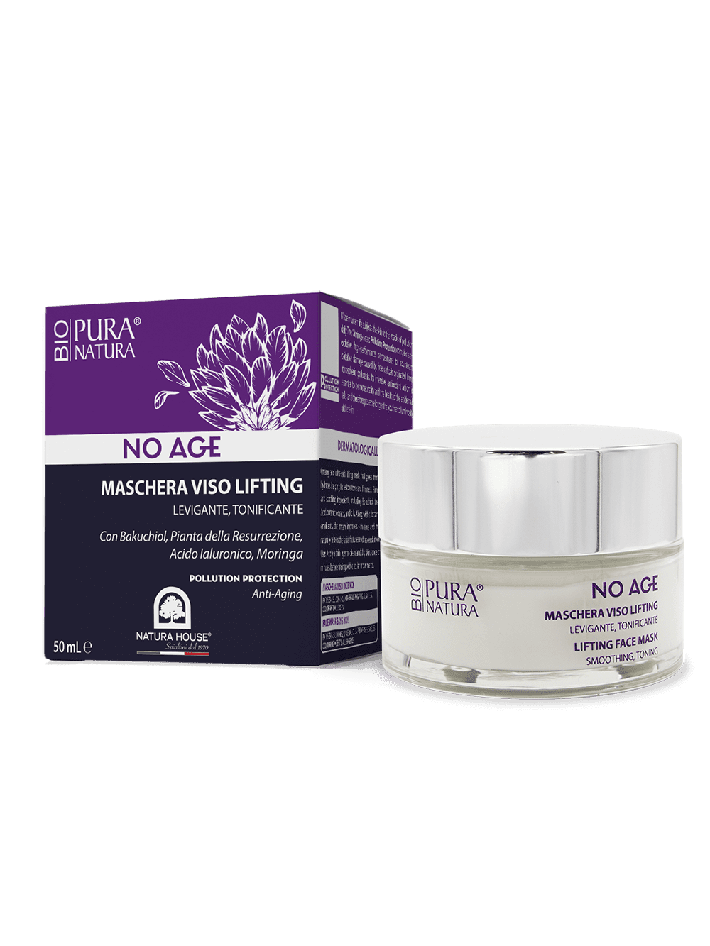 NO AGE BIO LIFTING FACE MASK Smoothing Toning - Protection from Pollution