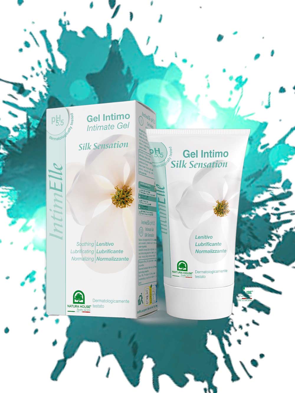 INTIMELLE pH 5.5 GEL INTIMO SILK SENSATION Lenitivo, Lubrificante, Normalizzante