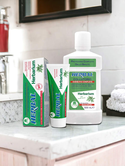 HERBARIUM MOUTHWASH Sage and Aloe, Total Protection