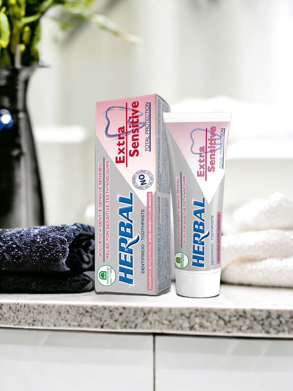 EXTRA SENSITIVE TOOTHPASTE Relief for sensitive teeth and gums