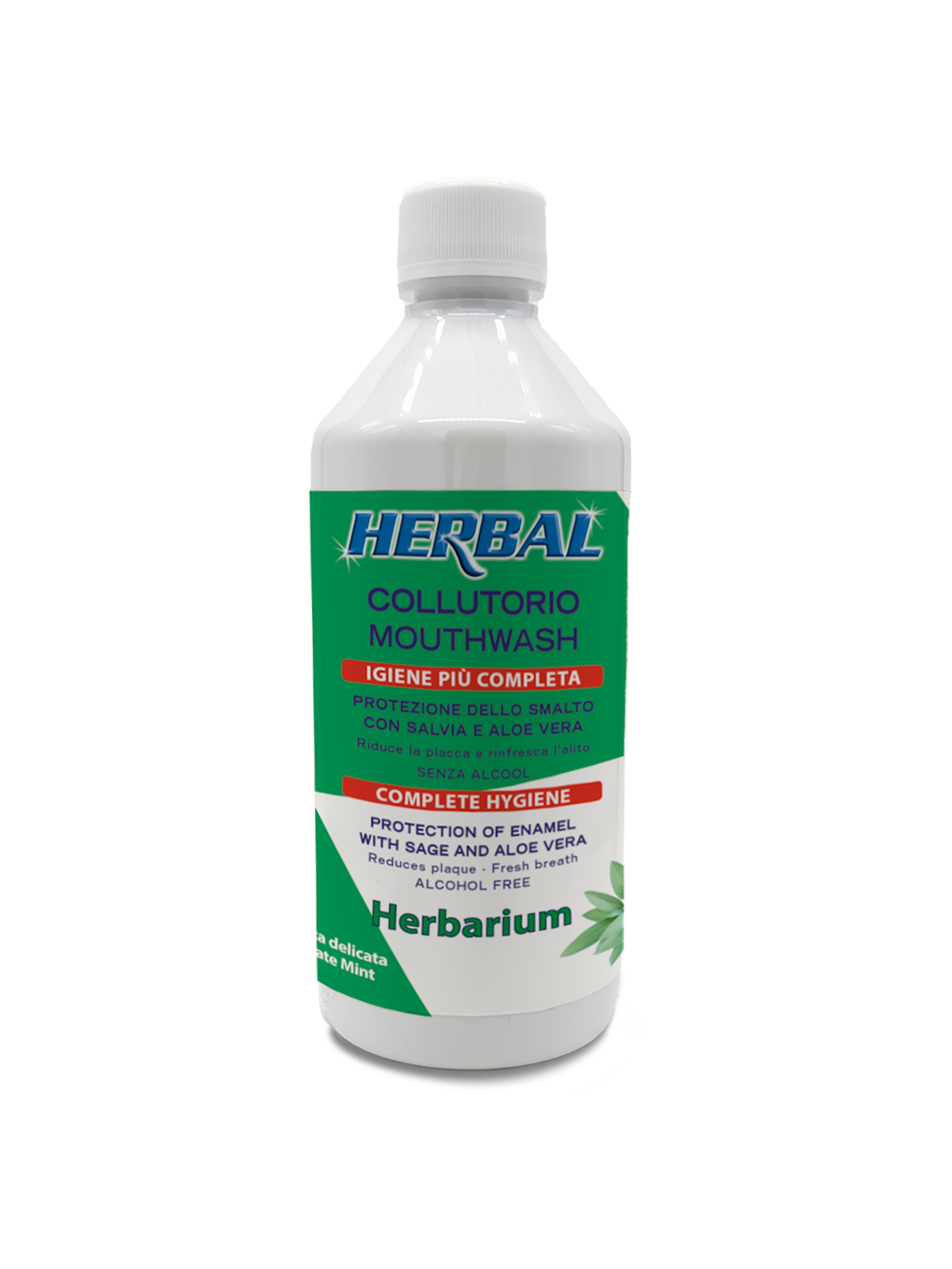 HERBARIUM MOUTHWASH Sage and Aloe, Total Protection