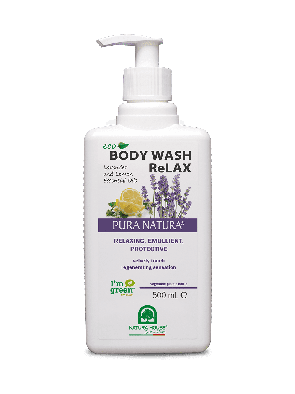 ECO BODY WASH RELAX Lavender and Lemon