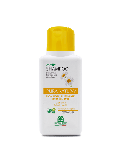 ECO SHAMPOO ADDOLCENTE - Capelli Chiari, Delicati e Sottili