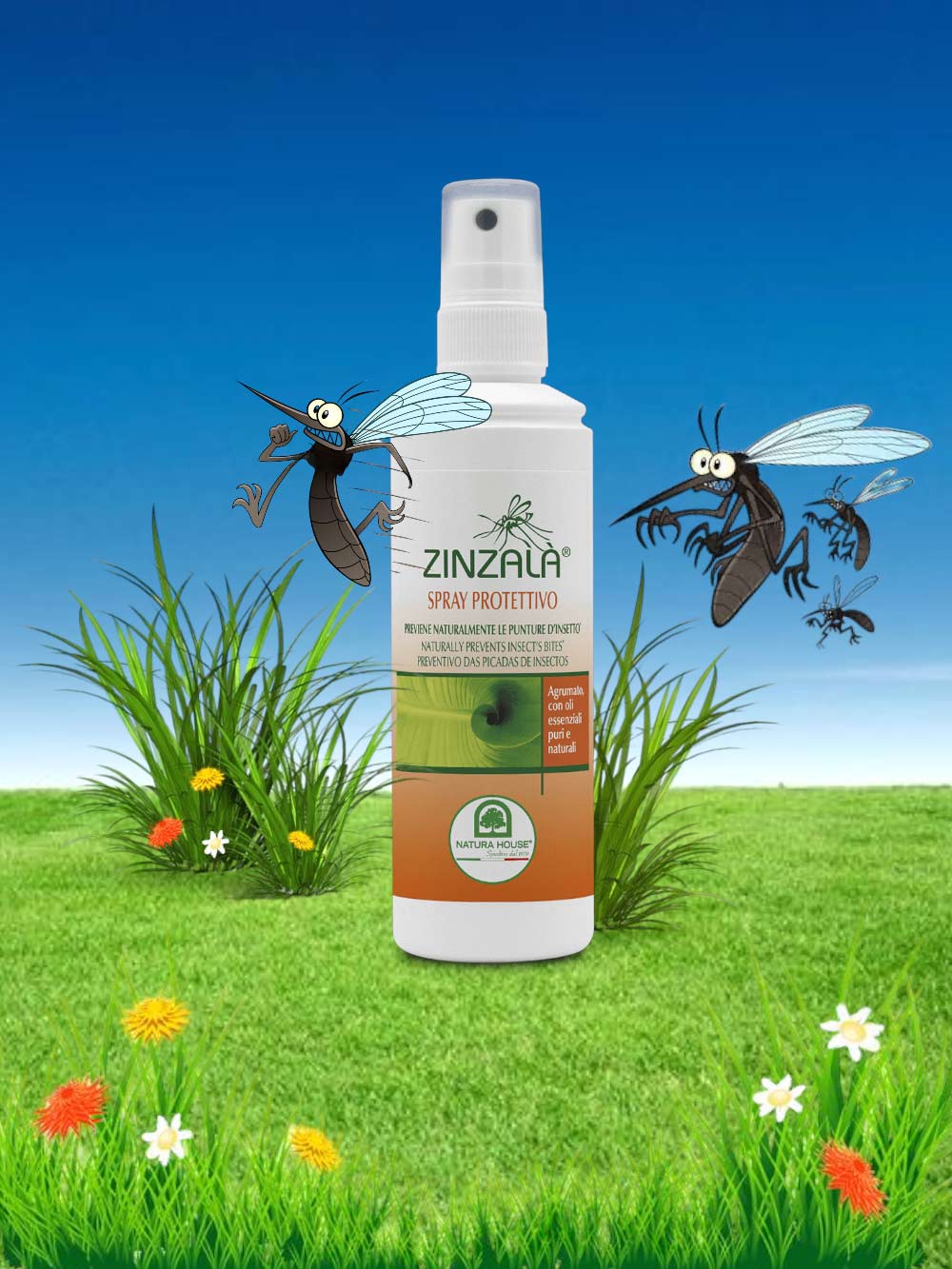 ZINZALÀ SPRAY Prevents Insect Bites