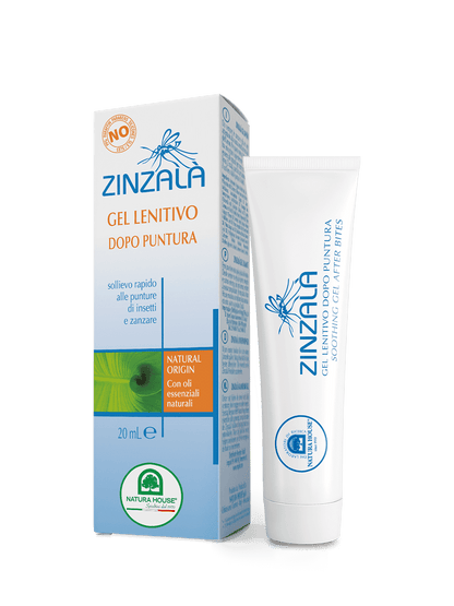 ZINZALÀ GEL LENITIVO  Dopo Puntura di zanzare e insetti