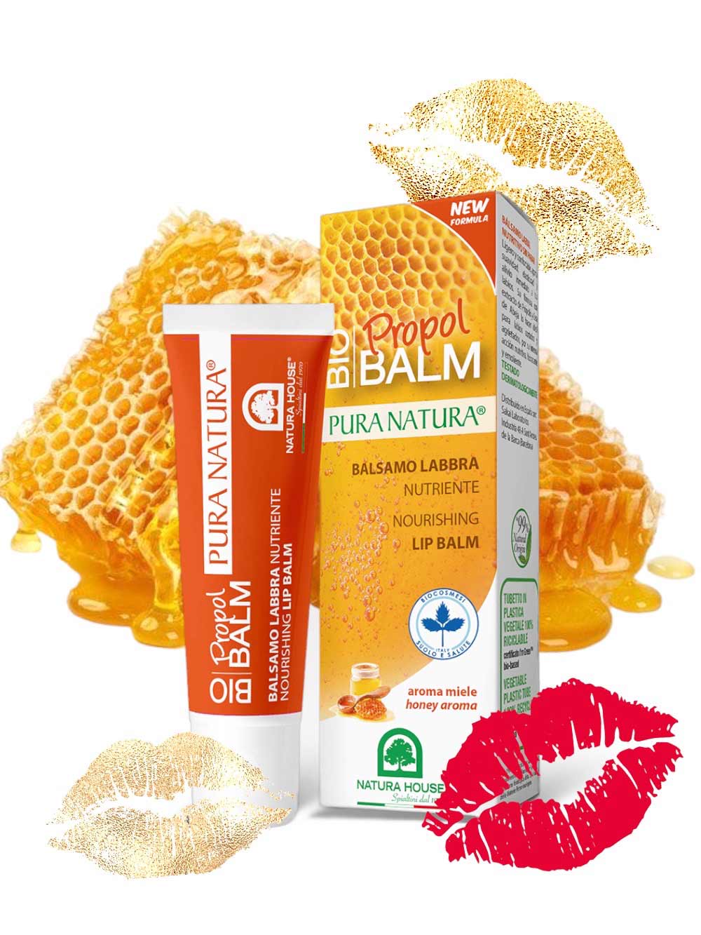 BIO BALM PROPOL Balsamo Labbra Nutriente alla Propoli