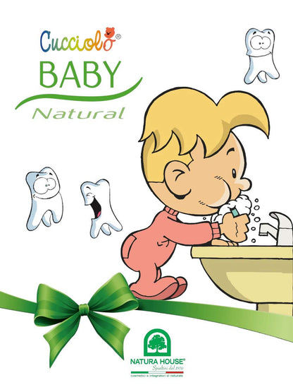 CUCCIOLO BABY NATURAL TOOTHPASTE flavored RED FRUITS