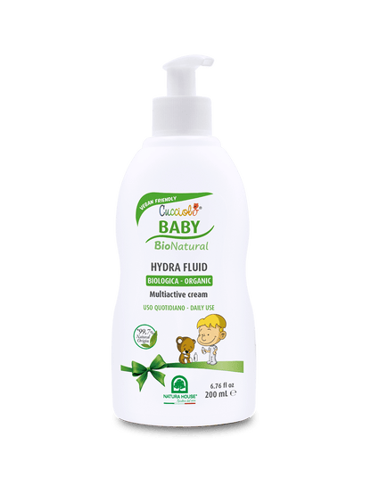 CUCCIOLO Baby BIO Natural HYDRA FLUID Multiactive Cream, Organic