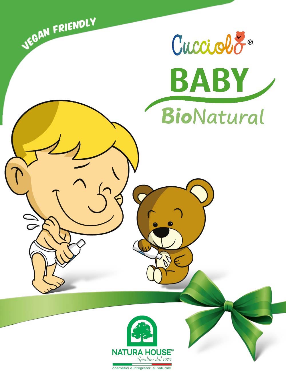 CUCCIOLO Baby BIO Natural OLIO DELICATO Biologico - Idrata, Nutre, Deterge